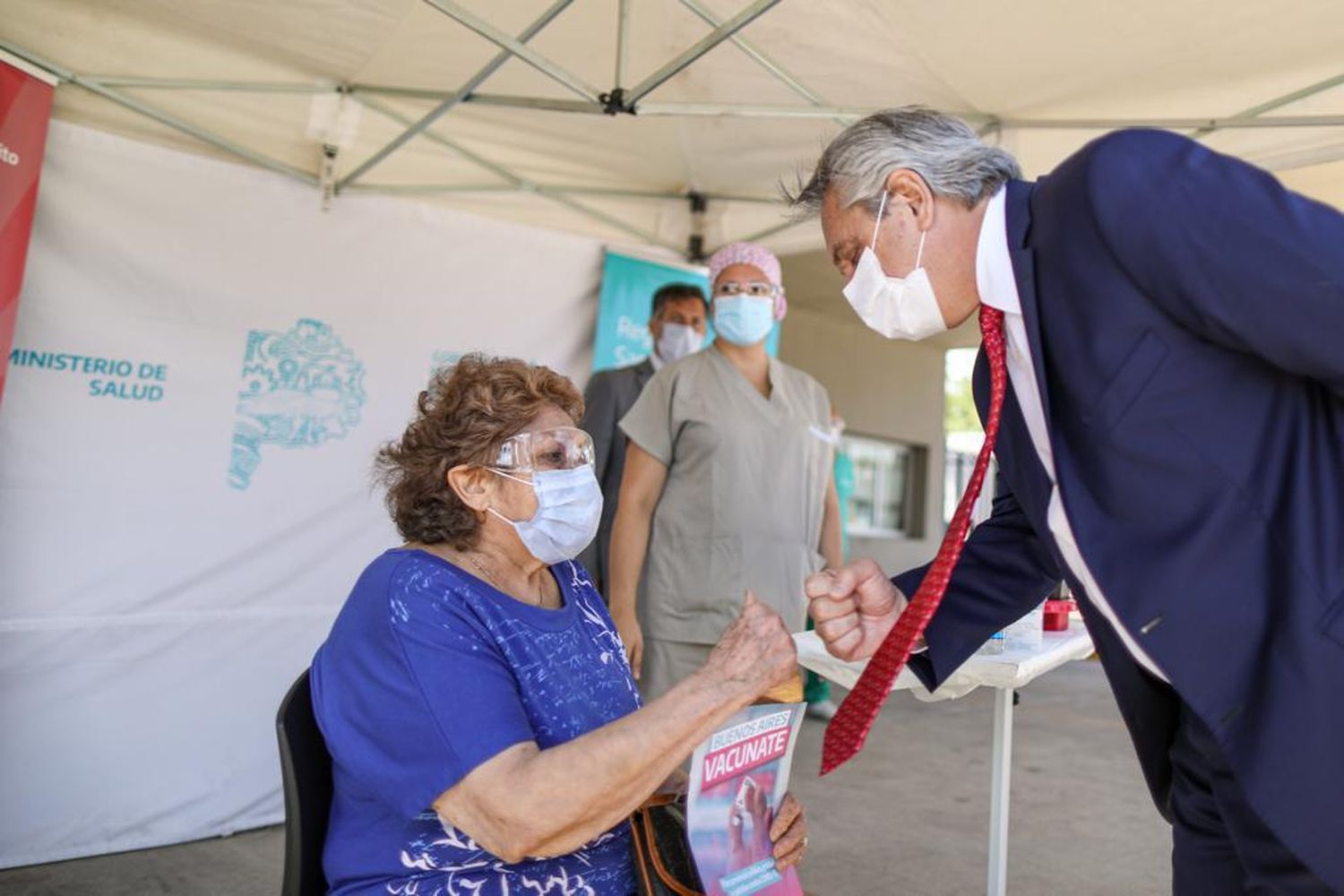 Alberto Fernández celebró la vacunación del primer millón de argentinos contra el Covid