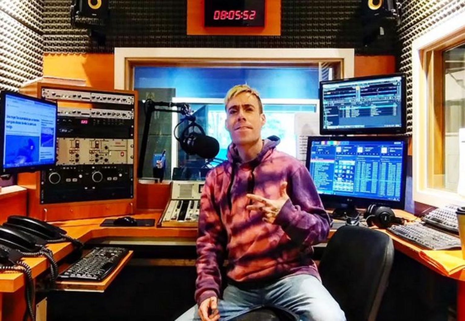 Murió el conductor necochense Leonel Moreno