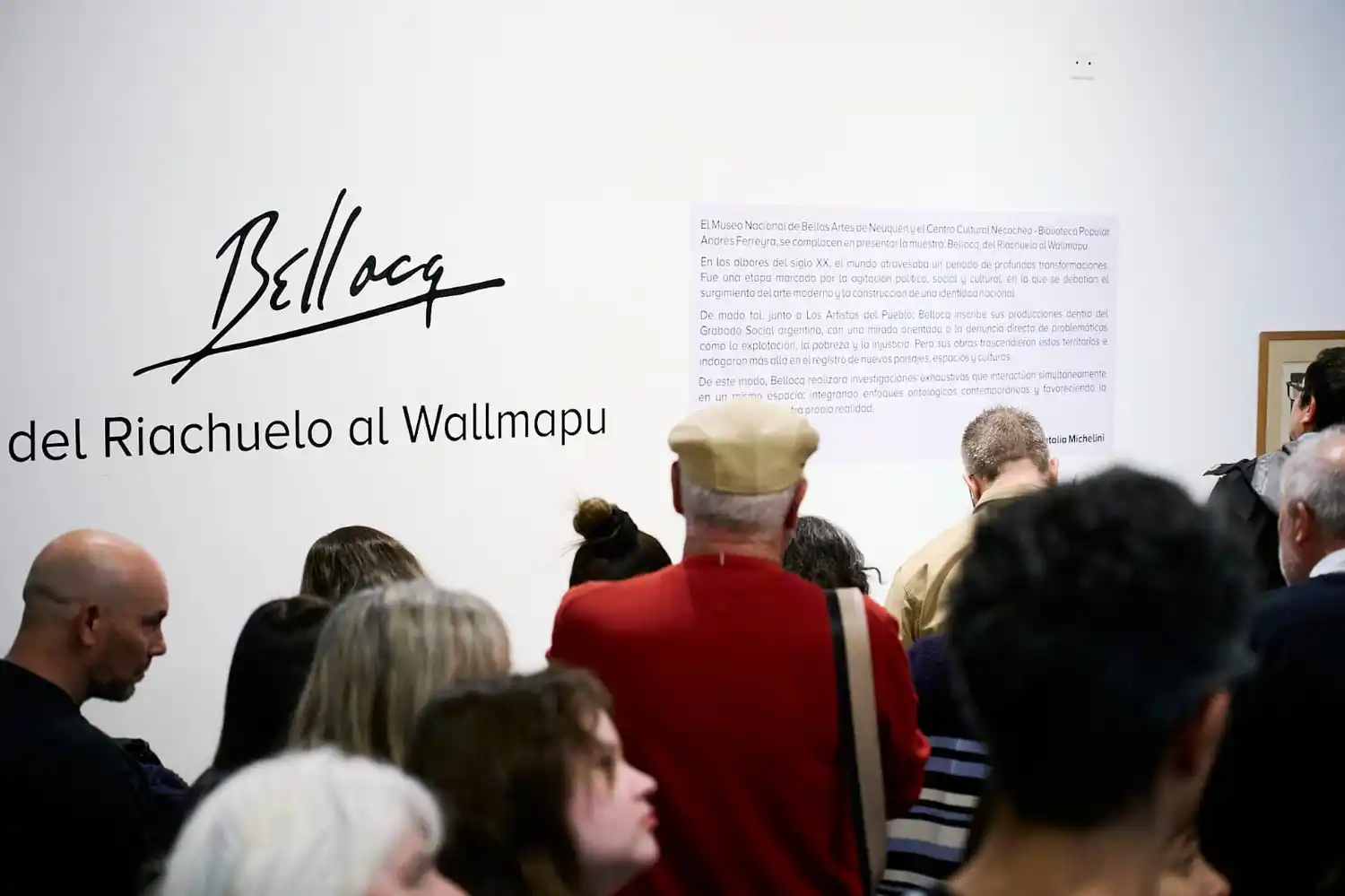 Inauguración. Imágenes cedidas por el MNBA Neuquén