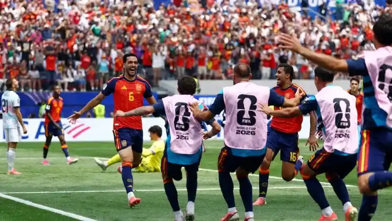 España consiguió un triunfo agónico, eliminó a Bélgica y enfrentará a Francia en semifinales