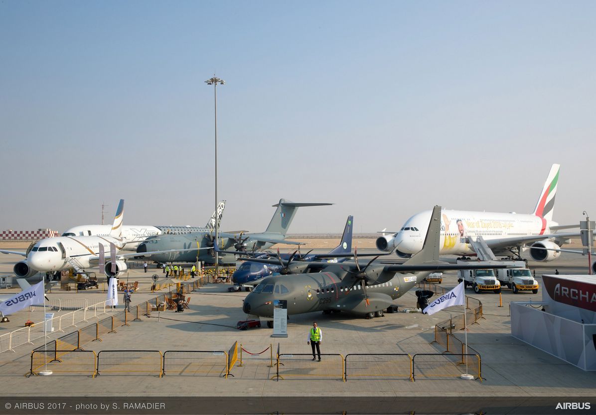 Airbus cerró el Dubai Airshow con pedidos por 510 aeronaves