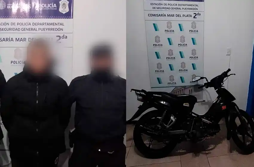 Atrapan a un hombre con una moto robada en 2022