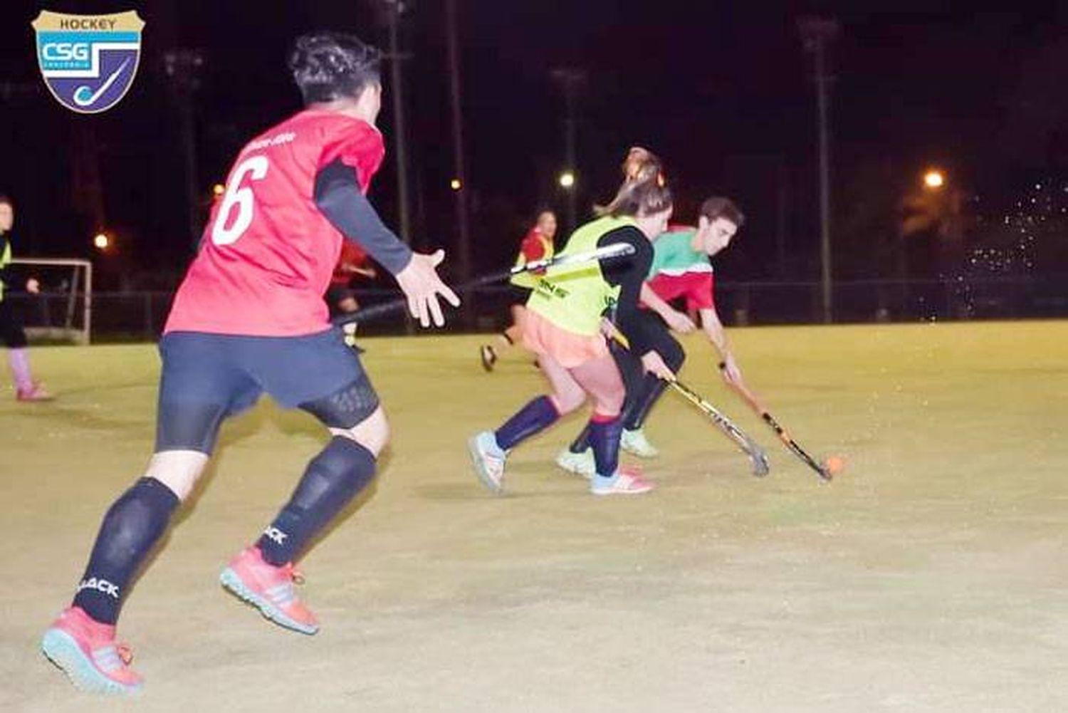 El hockey del Club Salto Grande se continúa preparando para la próxima fecha de AHRU