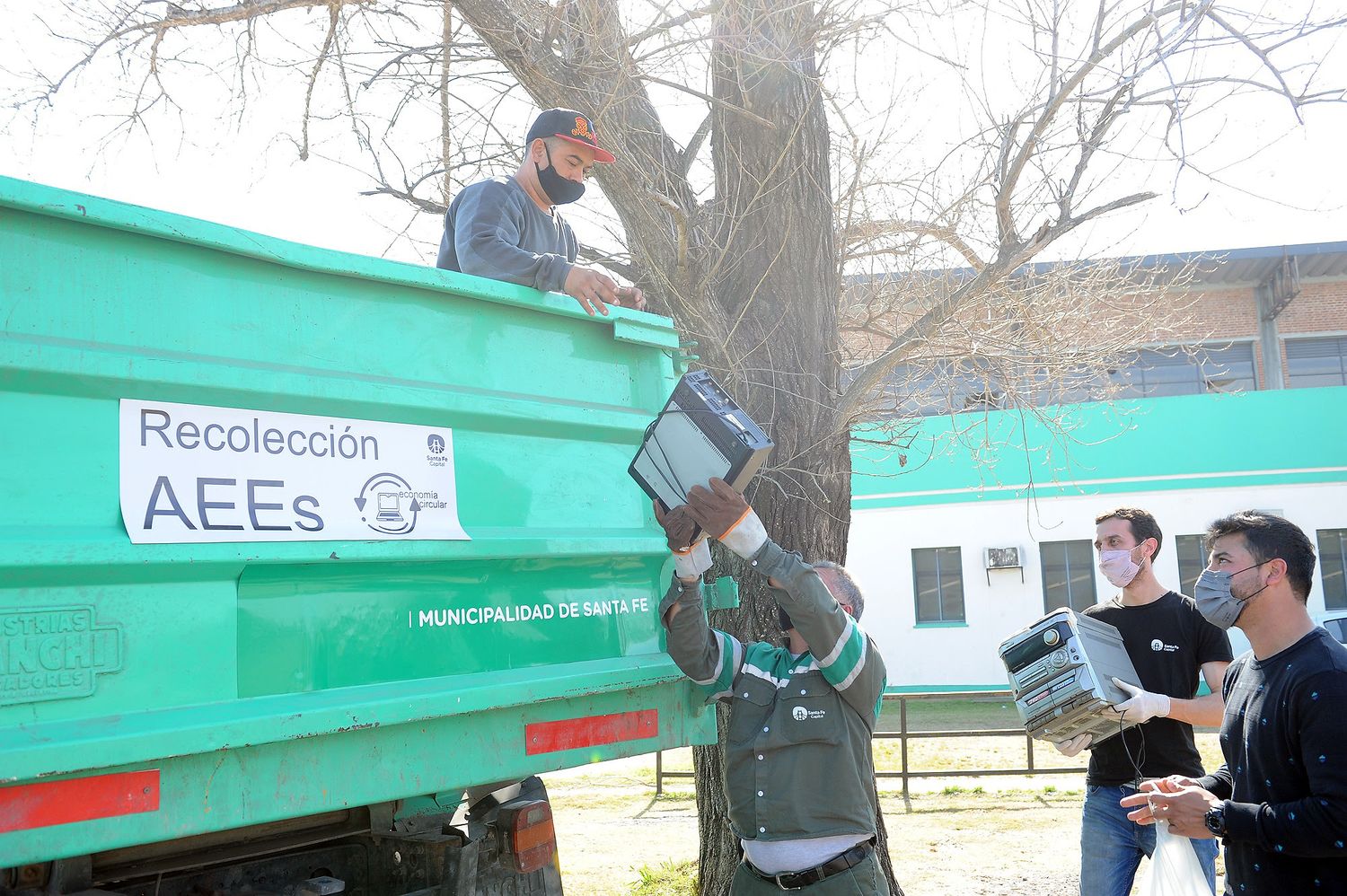 Se recolectaron más de 500 kilos de AEEs en el distrito Noroeste