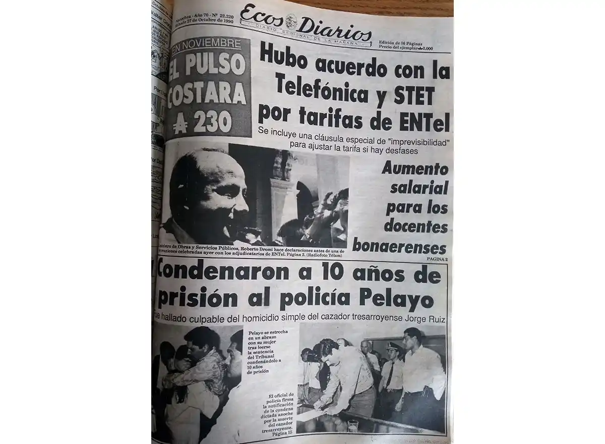 Sábado 27 de octubre de 1990