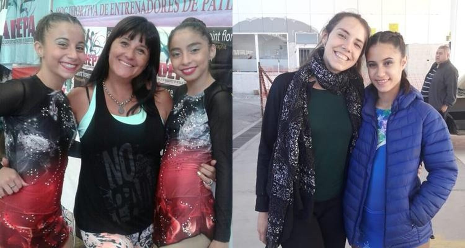 Tres sampedrinas compitieron en un Nacional en Neuquén