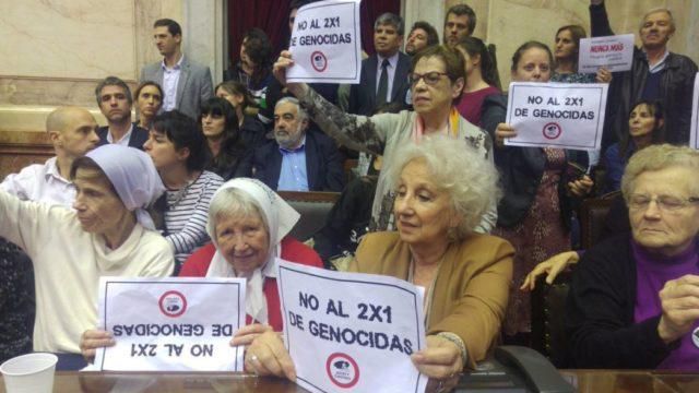 Es ley la prohibición del 2×1 en delitos de lesa humanidad