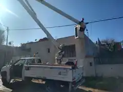 Nuevo corte de conexiones clandestinas en la toma de La Movediza