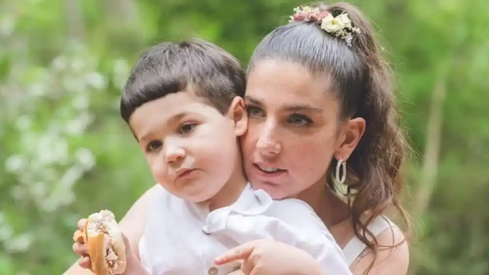 Juana Repetto y su hijo Toribio