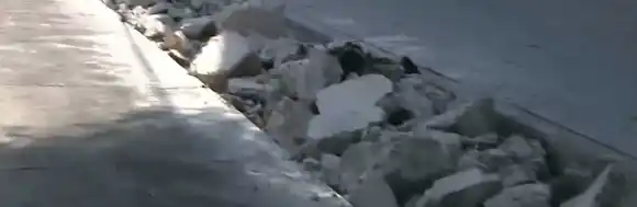 Se comienzan a desarrollar obras de reparación de calles en zona sur