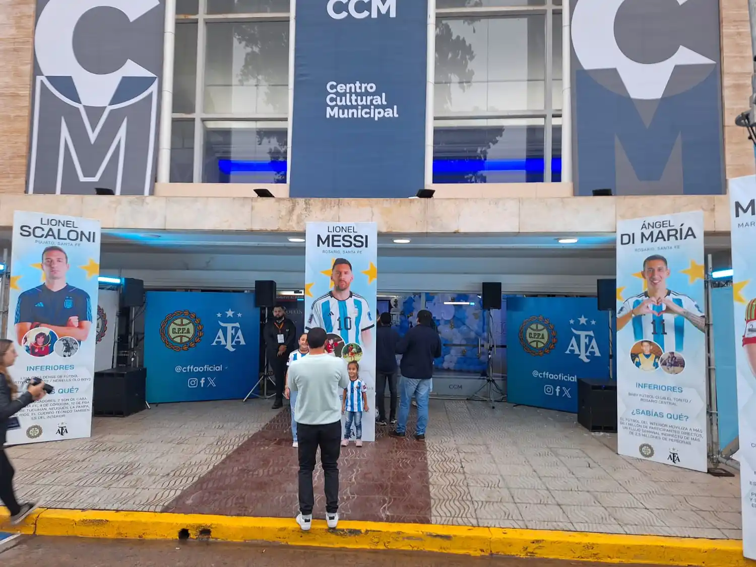 Copas de la seleccion en Venado