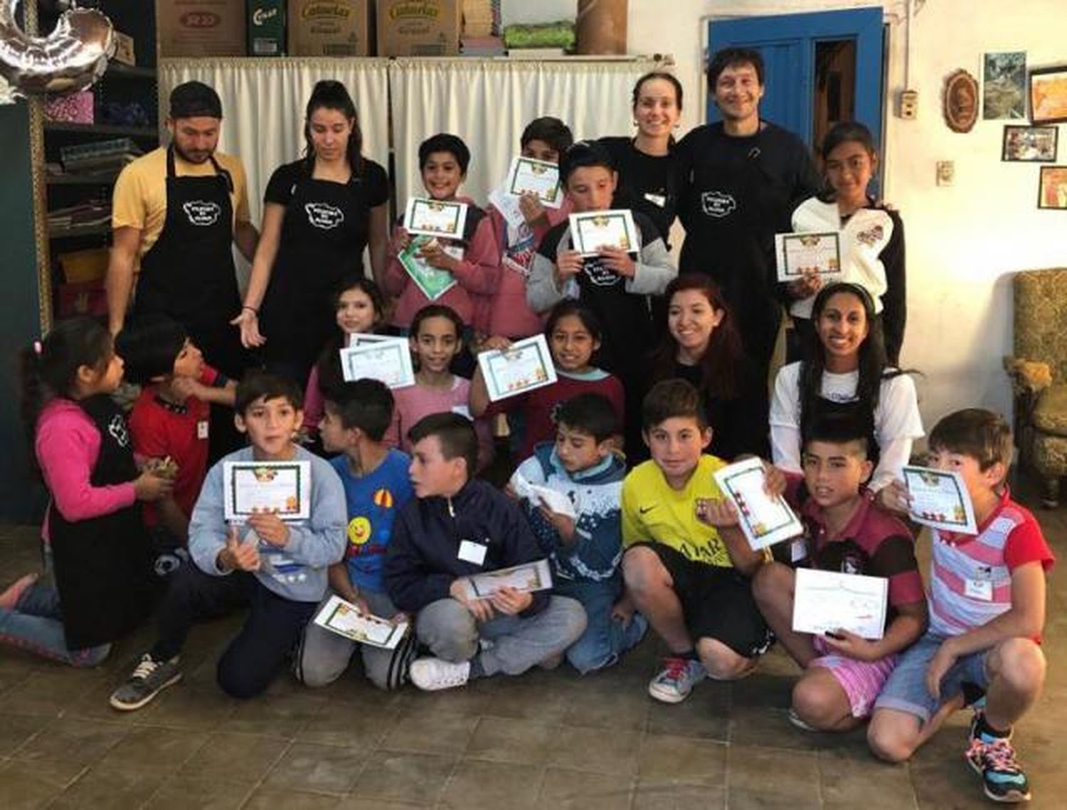 A. Amende: “Enseñamos la importancia de la comida saludable, con ingredientes de fácil acceso”
