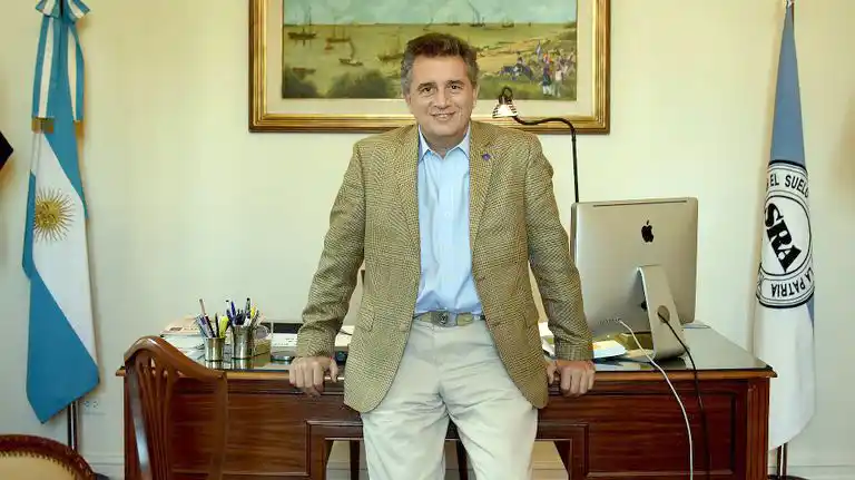 Luis Etchevehere. Se mostró conforme con la medida del Gobierno