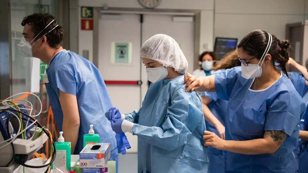 Récord de muertes en España: 849 en un día
