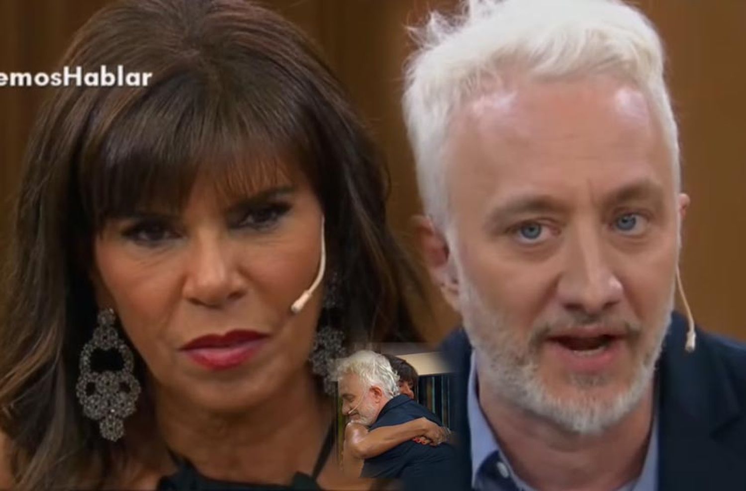 Entre lágrimas, el abrazo y la reconciliación de Andy Kusnetzoff y Anamá Ferreira