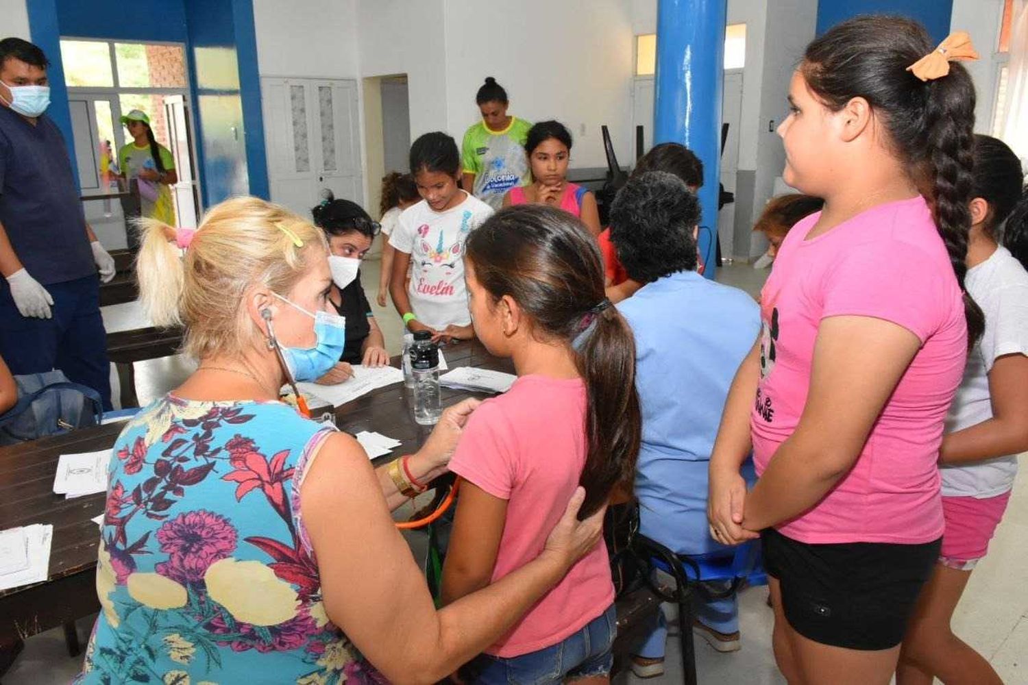 Nueva ronda de controles de salud en el
Complejo Evita y en el parque acuático