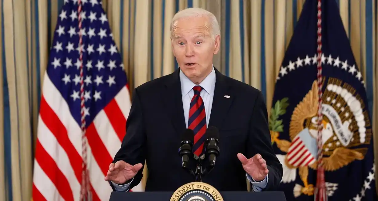 El presidente de los Estados Unidos, Joe Biden, declaró el martes que estaba en manos de Hamás aceptar o no un acuerdo de alto el fuego. Foto: Reuters