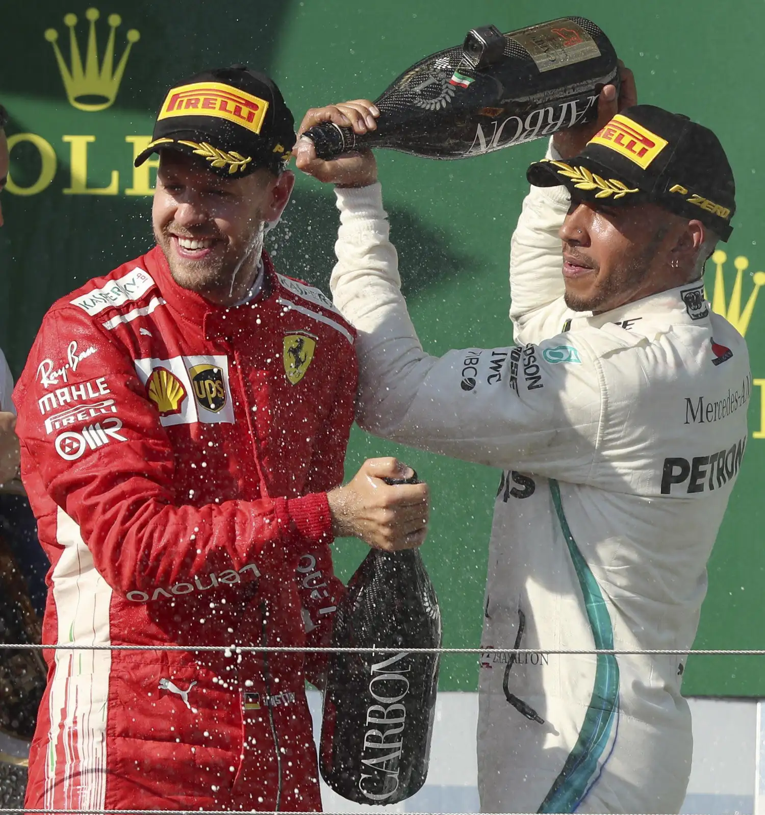En Hungría, un nuevo festejo para Hamilton