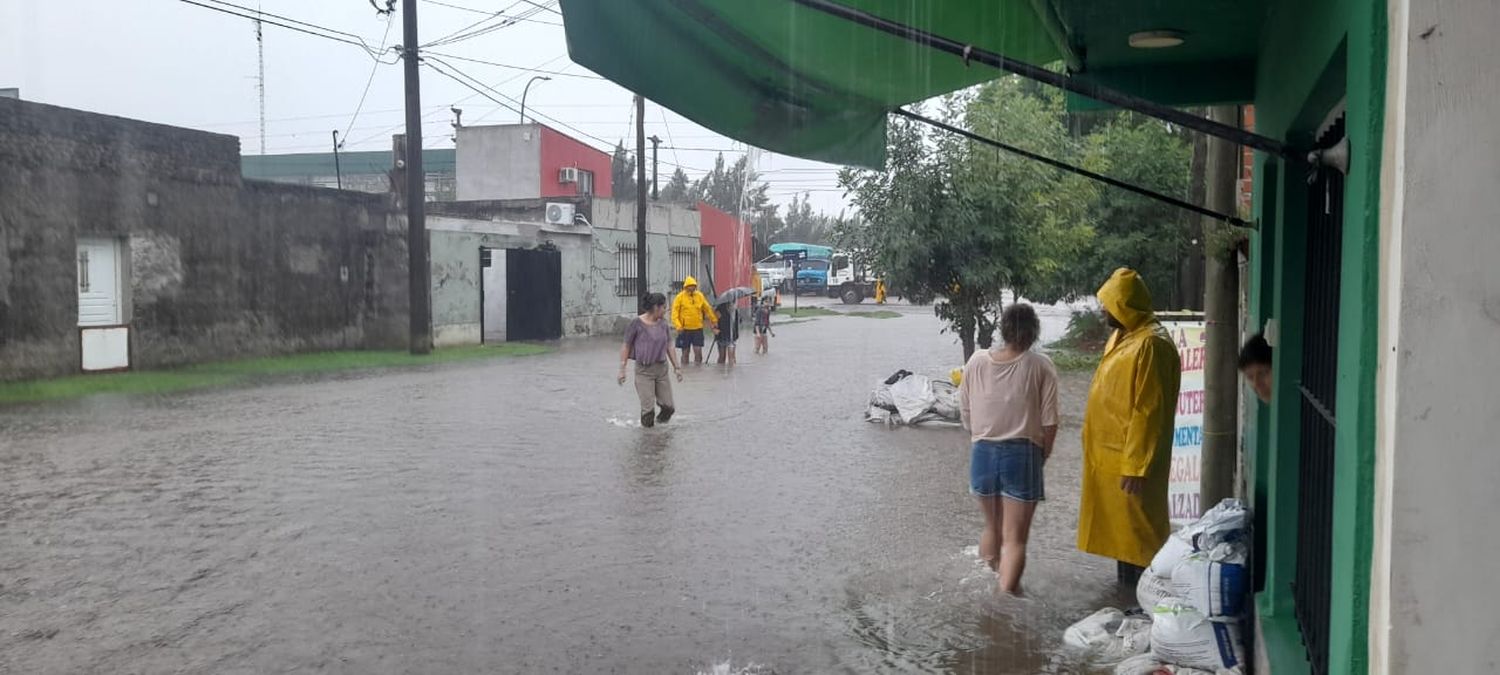 El temporal pone en jaque a Gualeguay