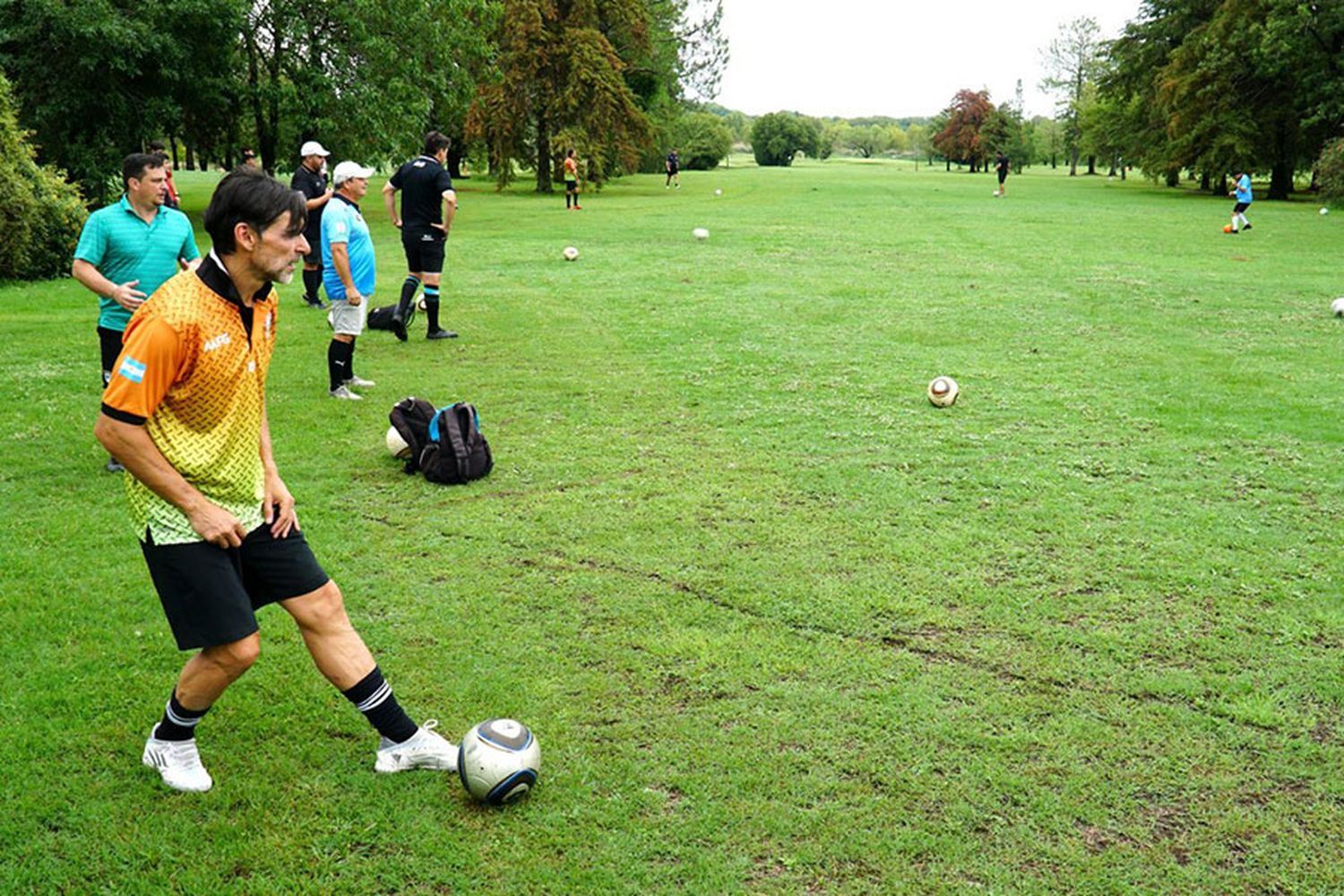 Colón fue sede de la primera fecha del Tour Entre Ríos de Footgolf