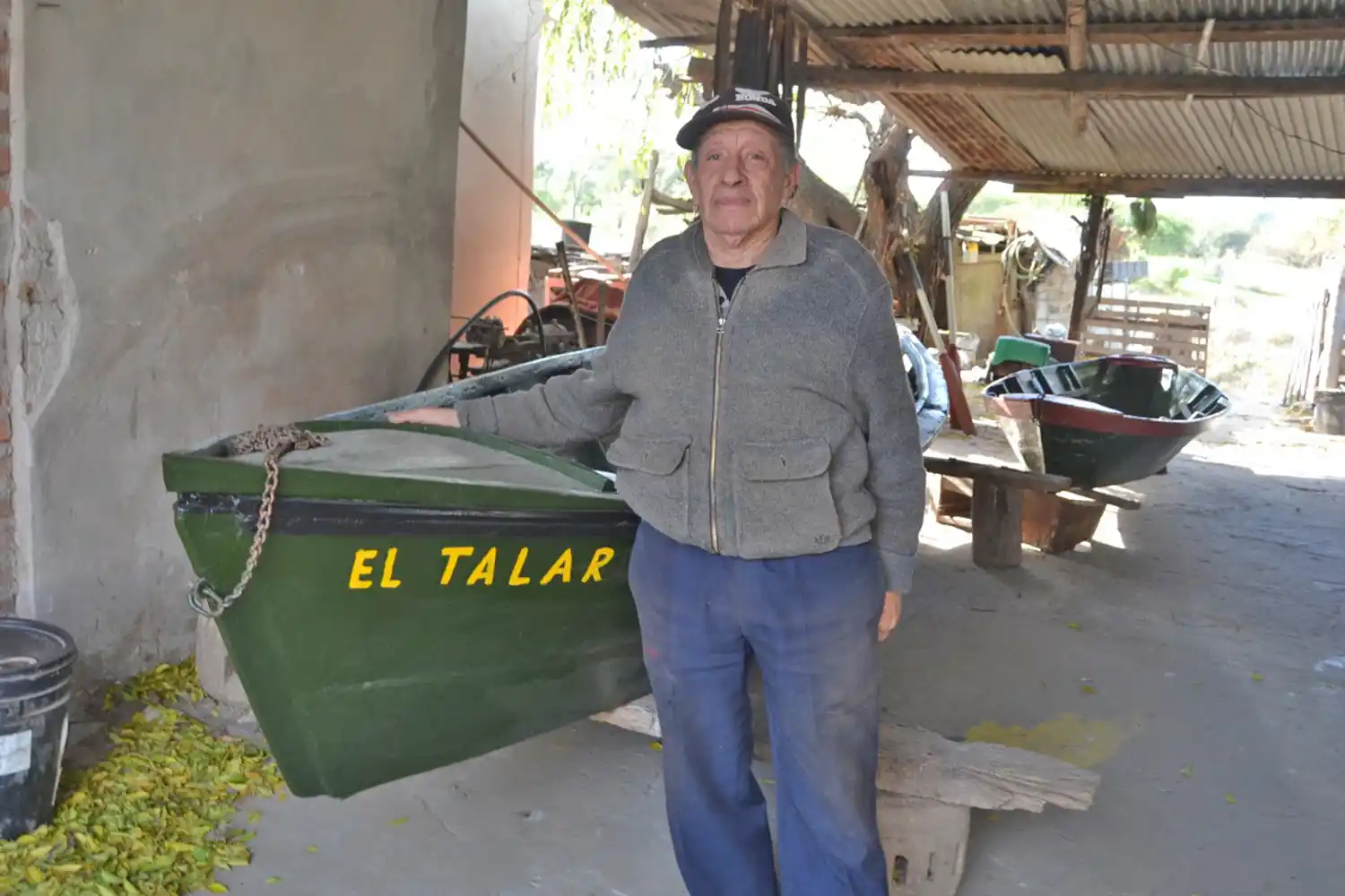 Don Ramón Ferreyra: de profesión canoero