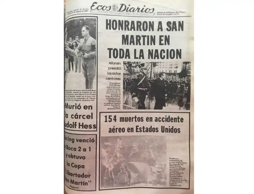 Martes 18 de agosto de 1987