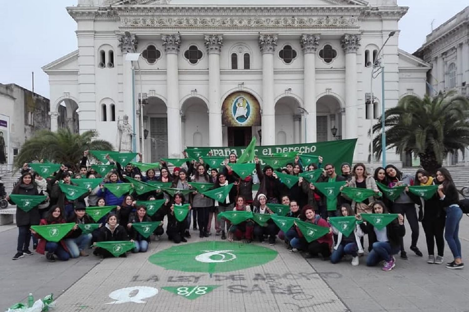 Los pañuelos verdes convocan a una vigilia en Paraná