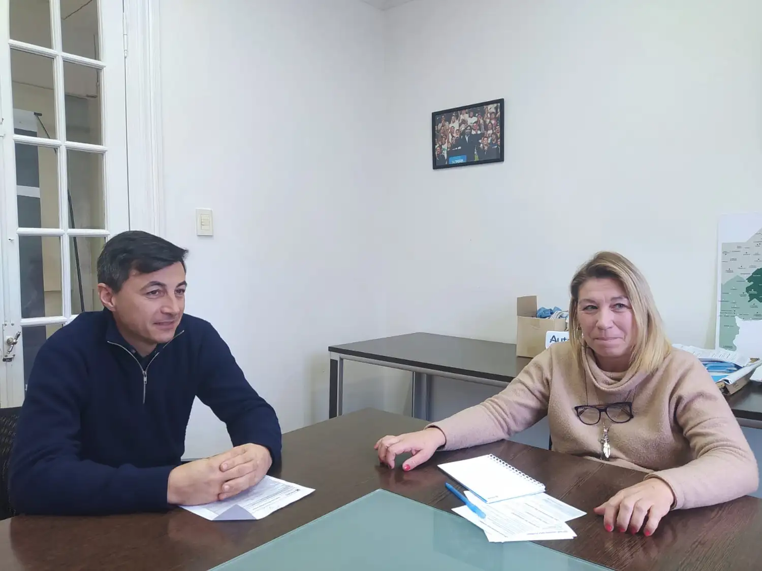 Avanzan en acciones conjuntas entre Anses y la Jefatura de Educación para la acreditación escolar