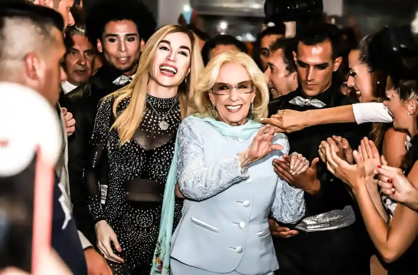 Mirtha Legrand visitó a Fátima Florez en el teatro