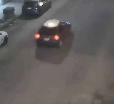 Fue captado por las cámaras de monitoreo