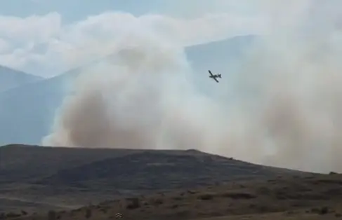 Incendio en Sierra de la Ventana: Aseguran que el fuego está controlado