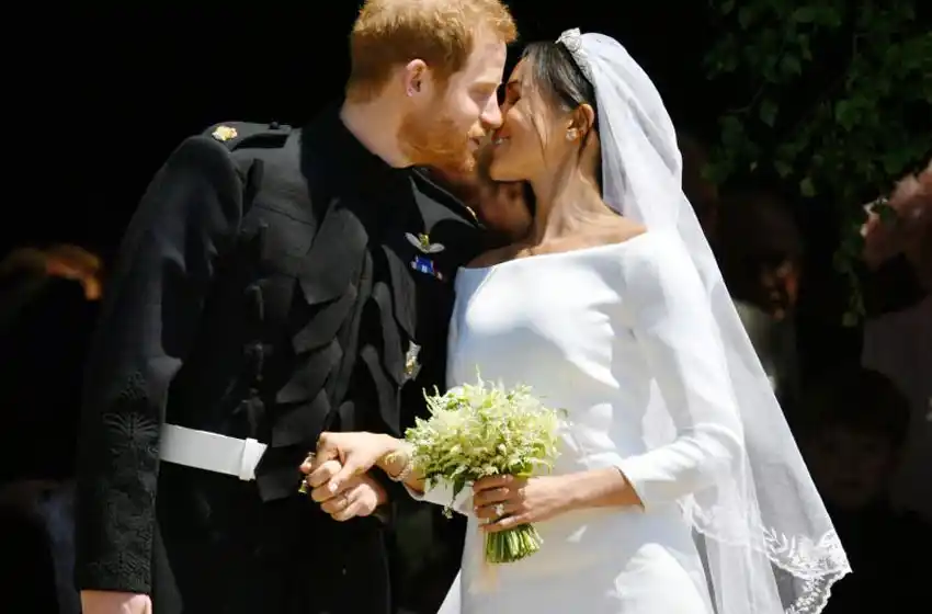 Boda real: el príncipe Harry y Meghan Markle dieron el sí