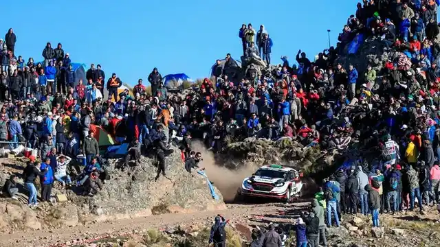 Tragedia en el Rally en Córdoba: murió un espectador y suspendieron la competencia. Foto: Agencia NA (Redes)