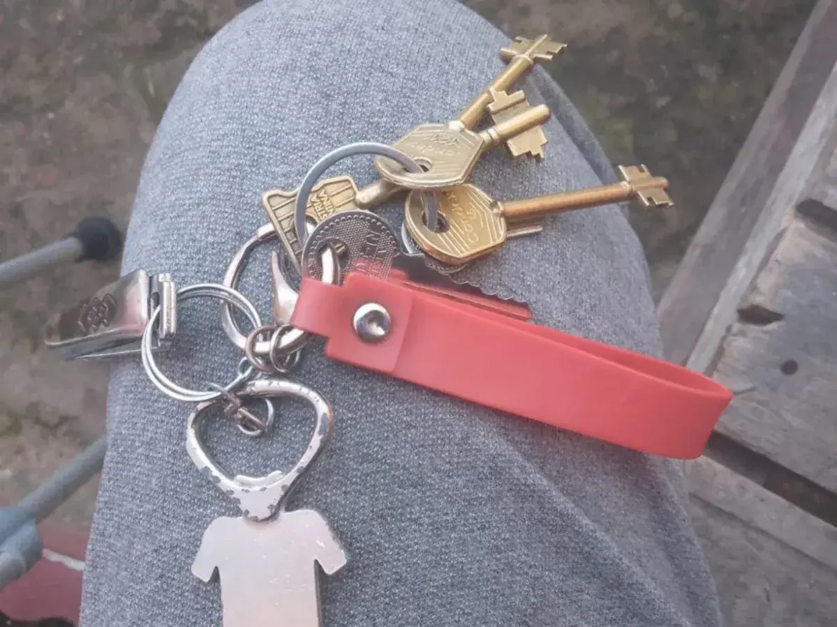 Saul encontró estas llaves