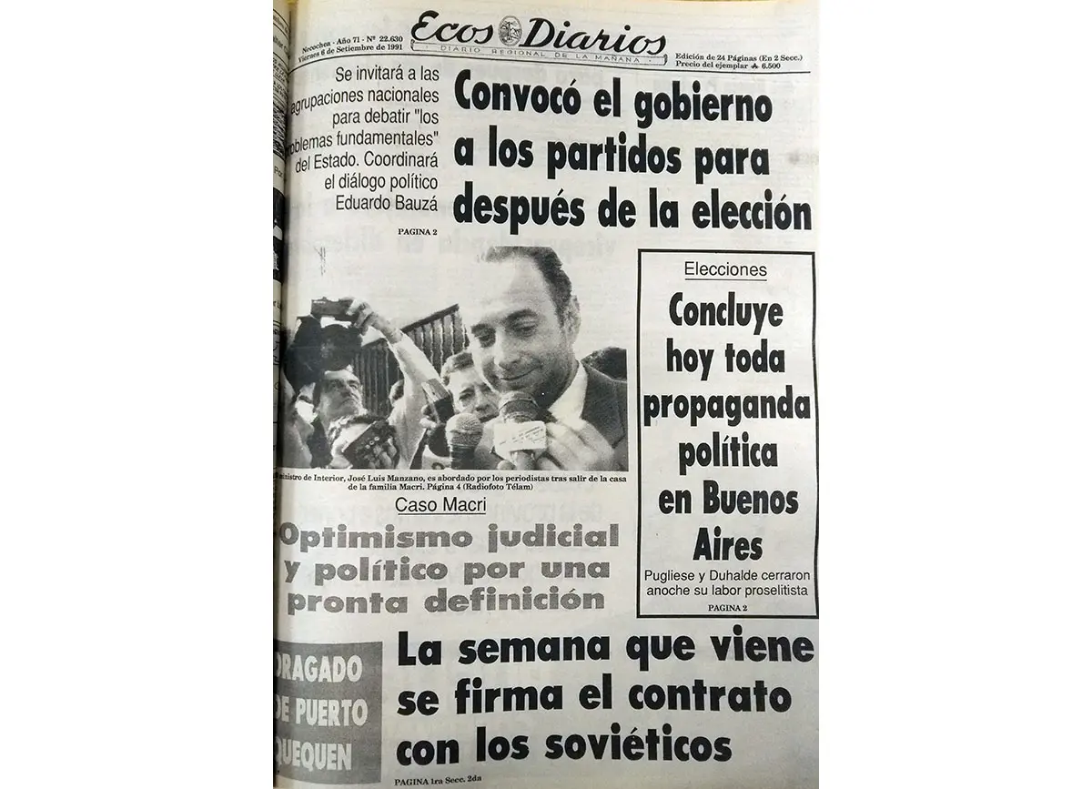 6 de Septiembre de 1991