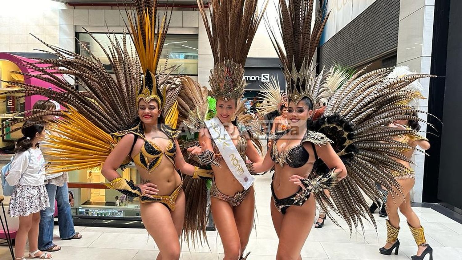 Presentaron el Carnaval del País en el Alto Palermo: mirá el video