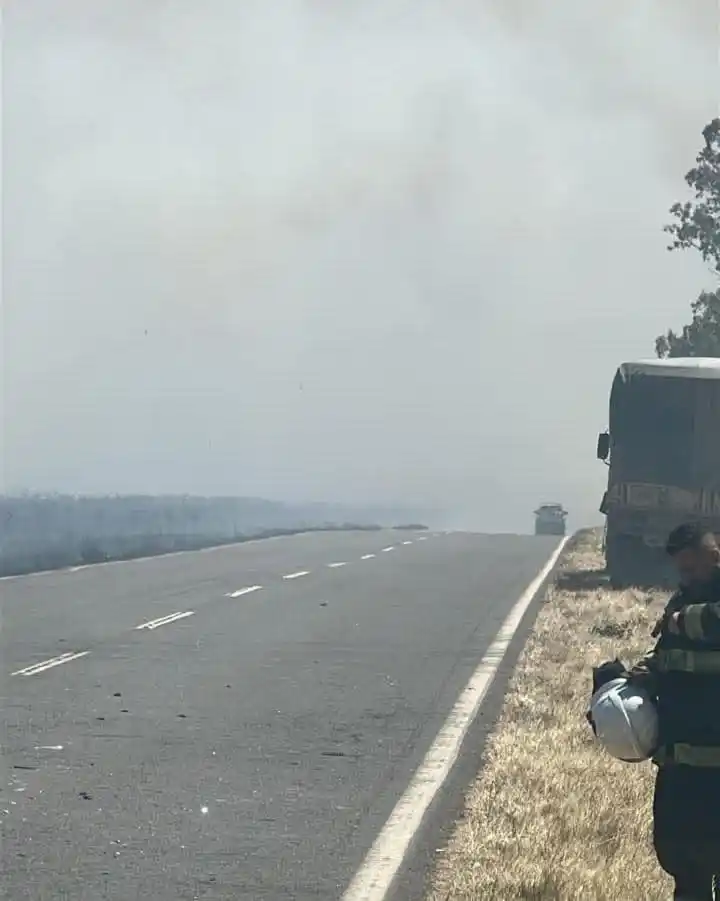 Choque en la ruta nacional 3, kilómetro 621