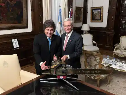 Javier Milei y José Kast mantuvieron una reunión.