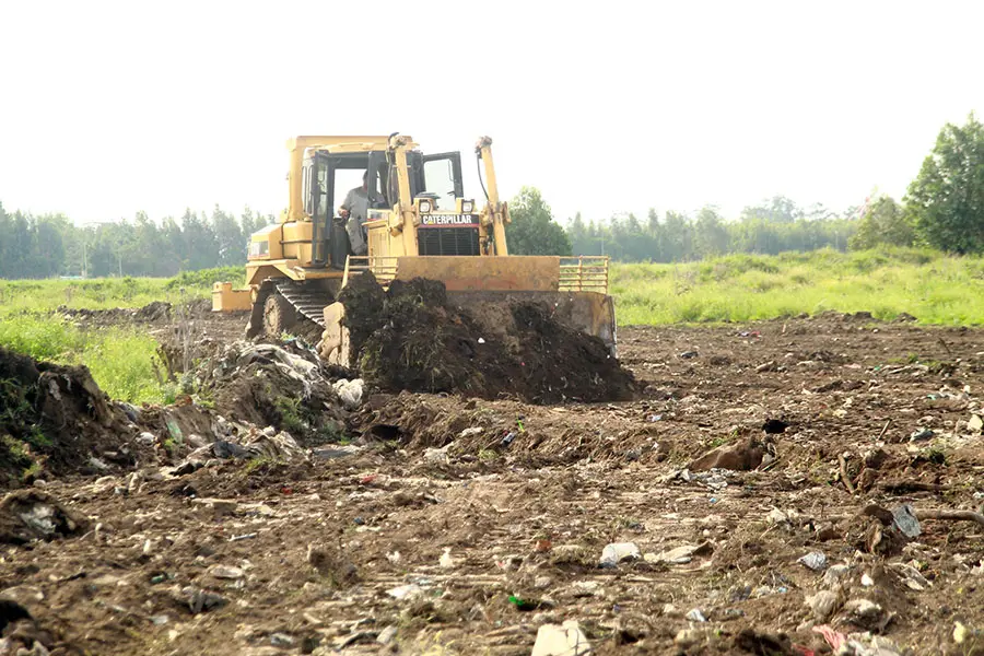 Preparan predio para la planta de residuos