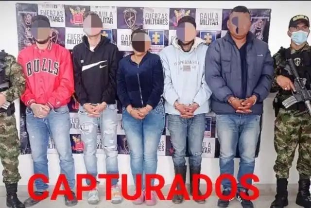 ESTOS SON LOS CAPTURADOS del «Tren de Aragua» que azotaban Bogotá (+ video)