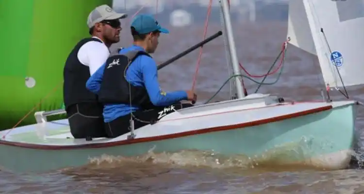 Alsogaray y Cittadini finalizaron séptimos en el Sudamericano de Snipe