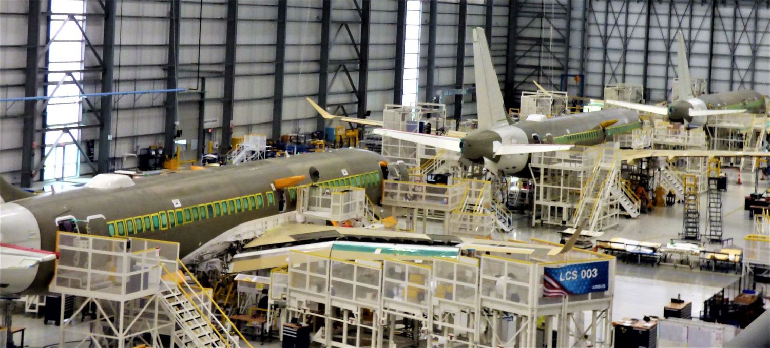 Airbus U.S. Manufacturing Facility en Mobile, Alabama (Photo: Pablo Diaz- Aviacionline)