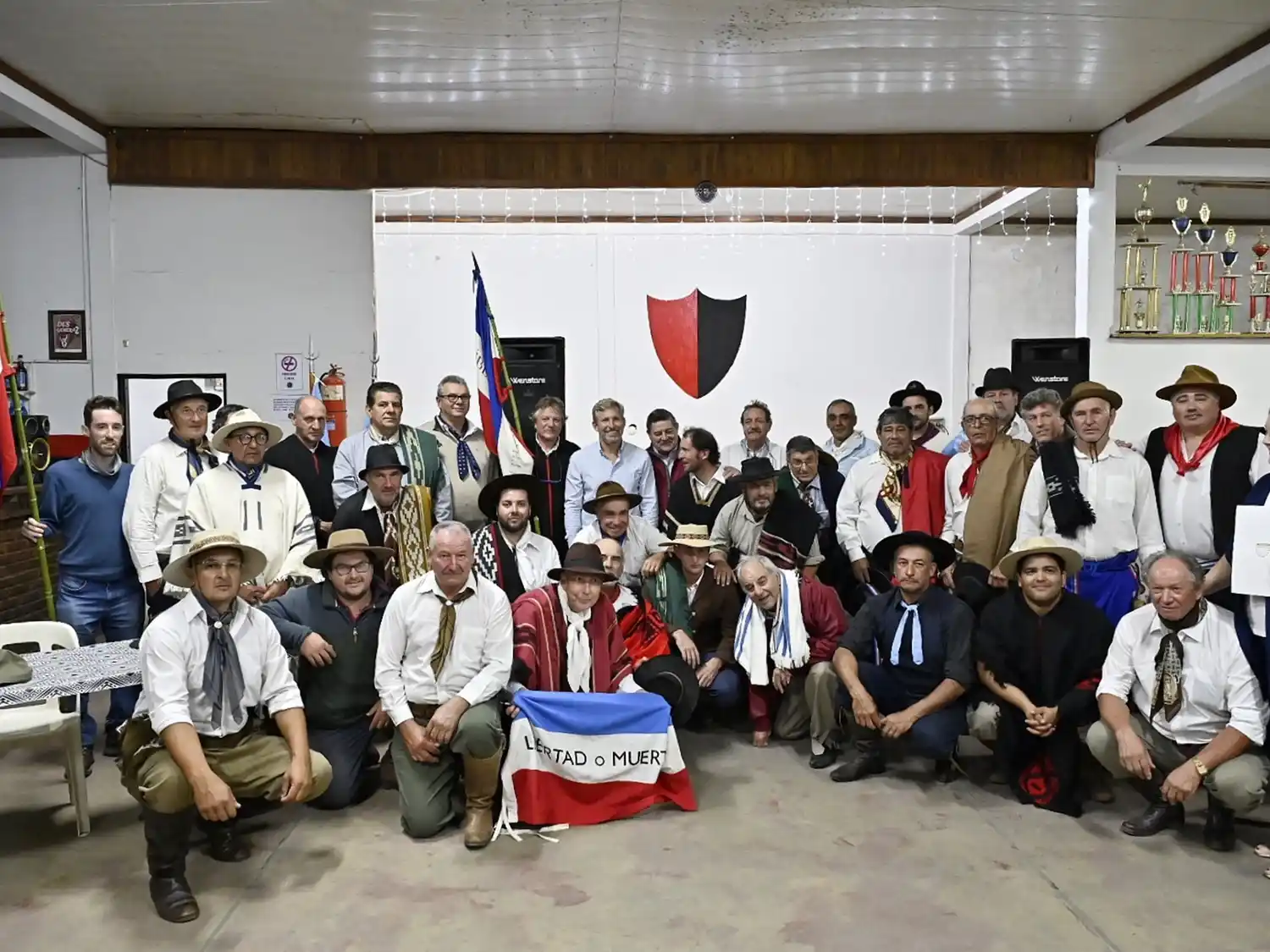 Frigerio participó del homenaje a los 33 Orientales