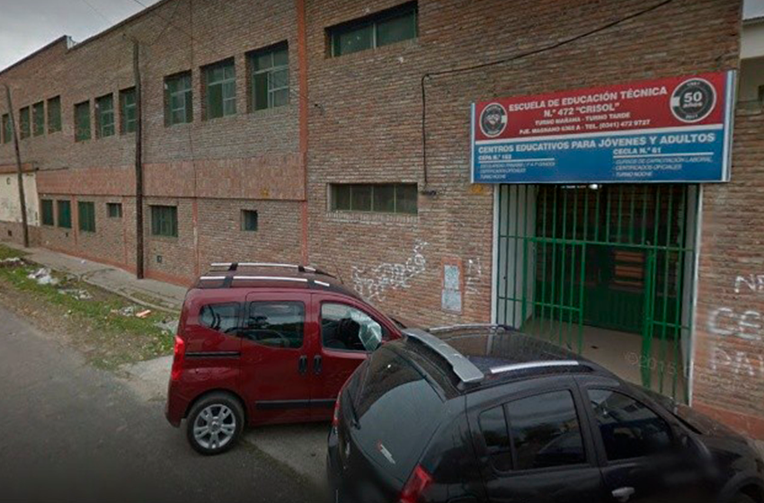 Escuela de zona sur donde un docente arrojó un borrador a un alumno.
