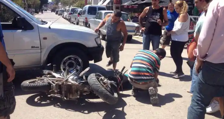 Otro accidente de tránsito en pleno centro