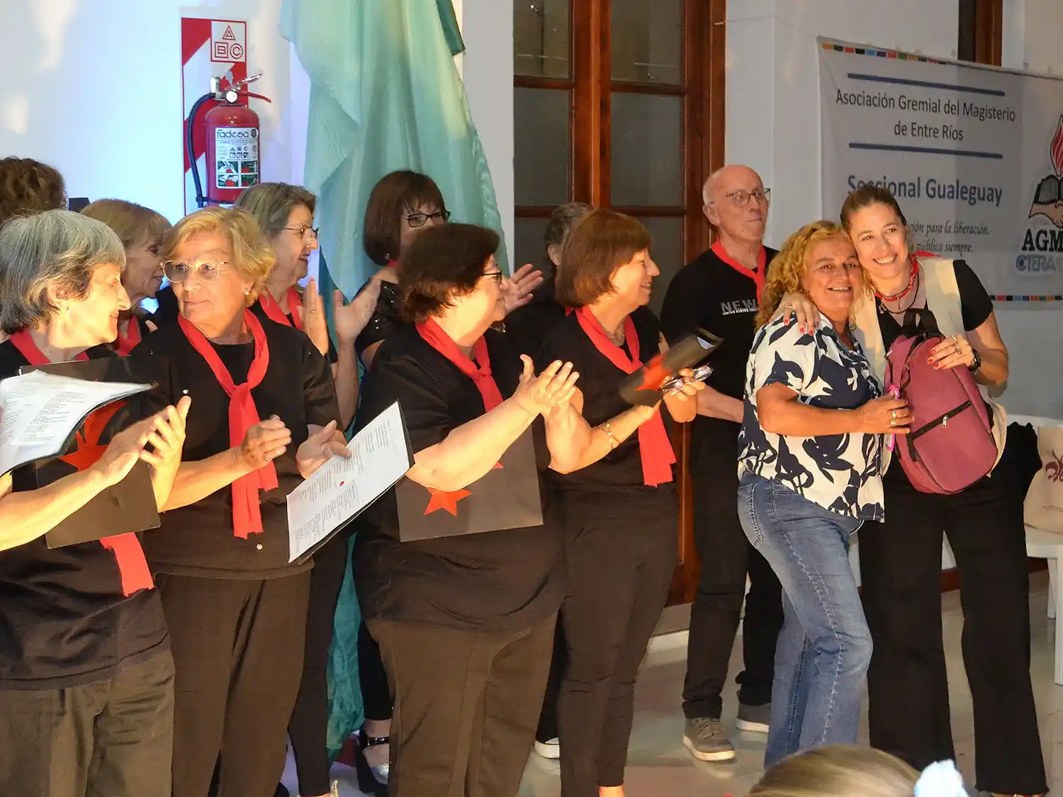 AGMER realizó la muestra anual de talleres con gran participación del sector pasivo