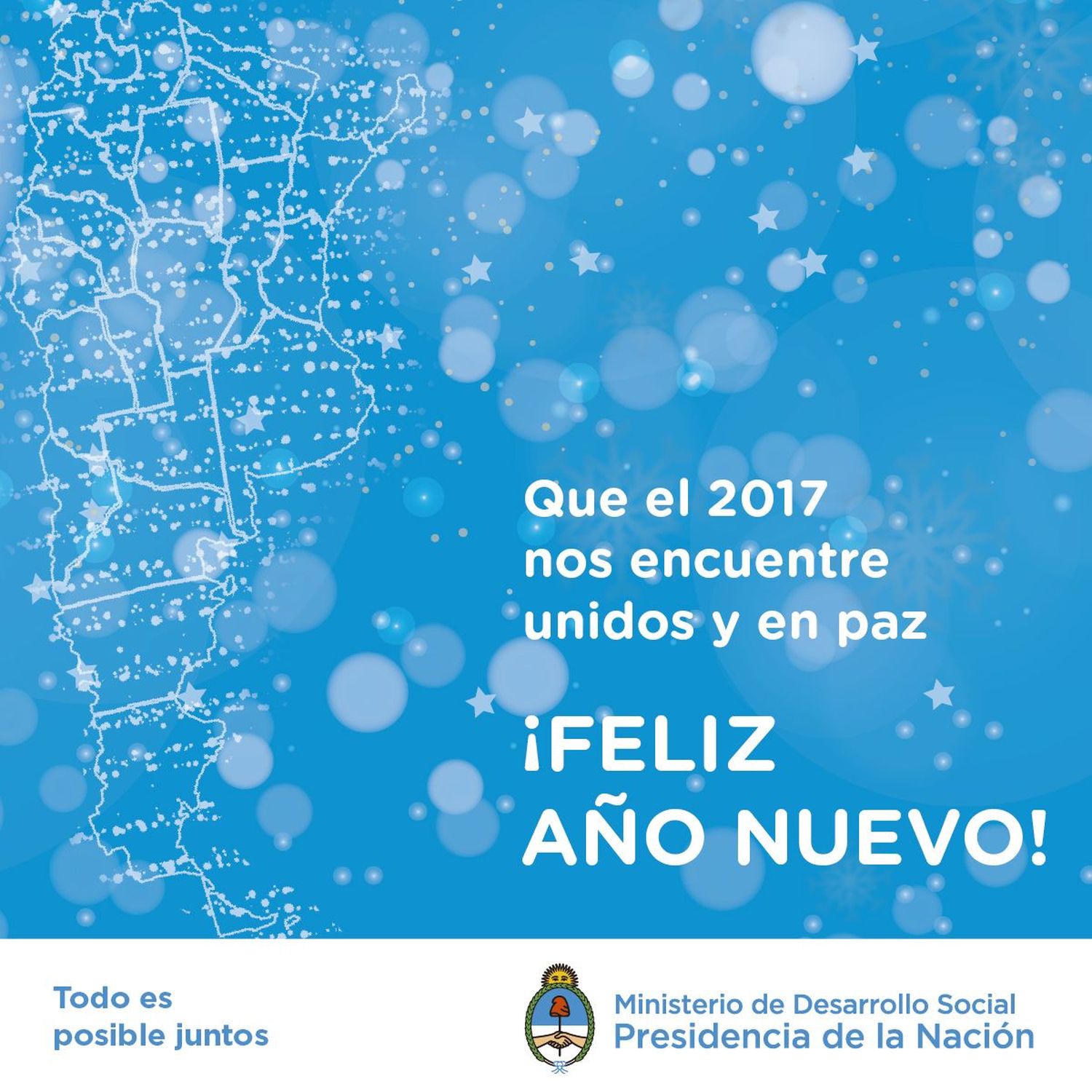 El Gobierno publicó un mapa de la Argentina sin las Islas Malvinas