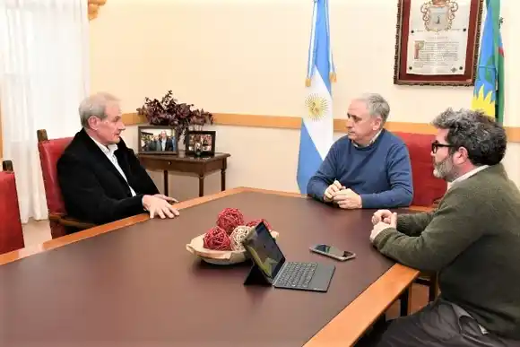Nueva planta de producción: El presidente de Atalaya se reunió con el intendente de Chascomús