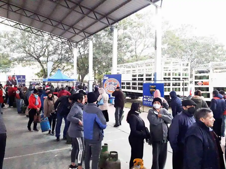 Se comercializaron en Clorinda más 
de 1.200 garrafas a un precio regulado