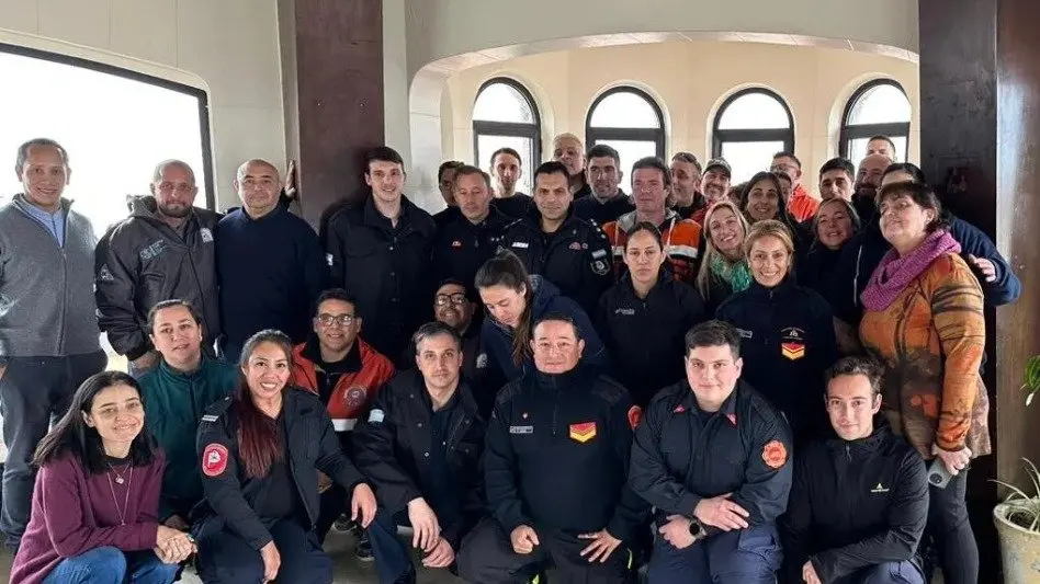 Se realizó una jornada sobre gestión de crisis a bomberos voluntarios de Mar del Plata 